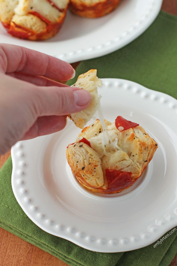 Pepperoni Pull Apart Muffins