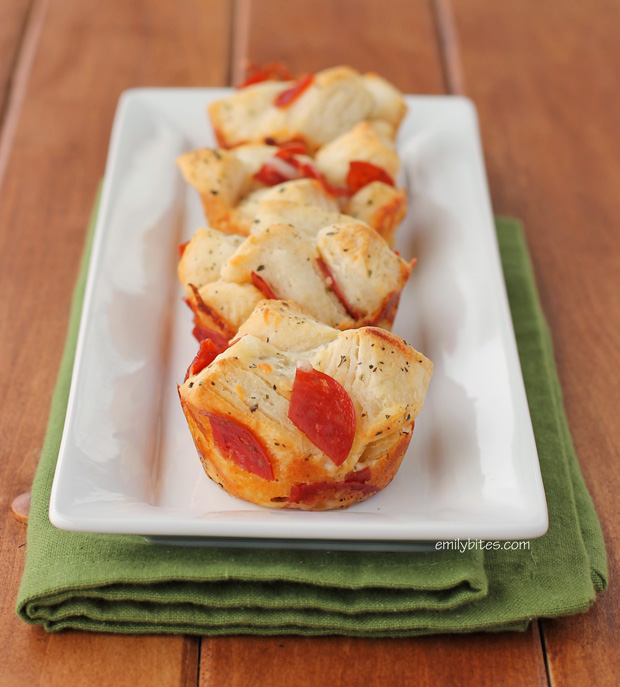 Pepperoni Pull Apart Muffins