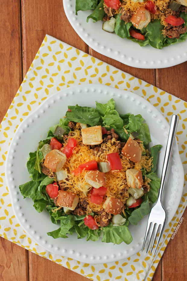 Cheeseburger Salad