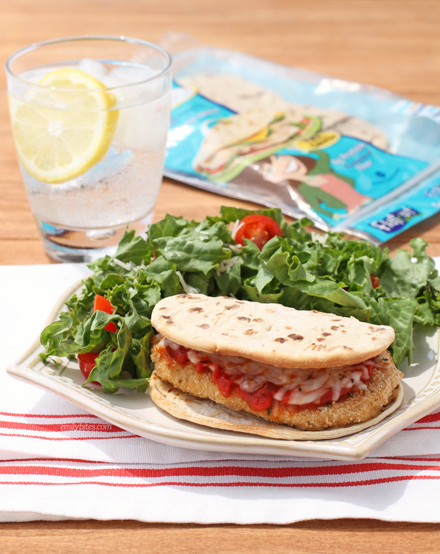 Baked Chicken Parmesan Sandwiches