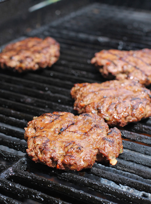 Mexi-Burgers with Guacamole