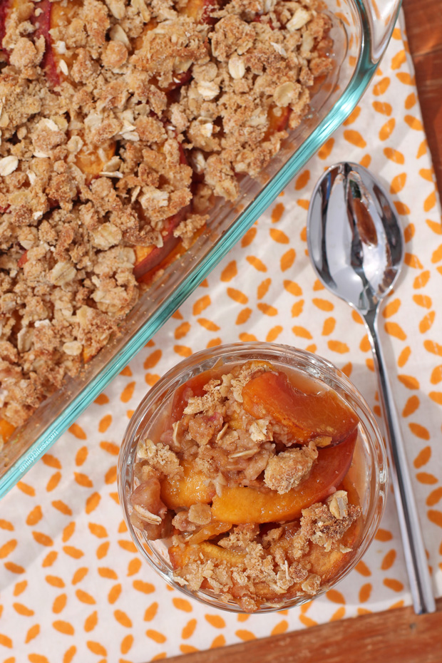 Peach Crumble