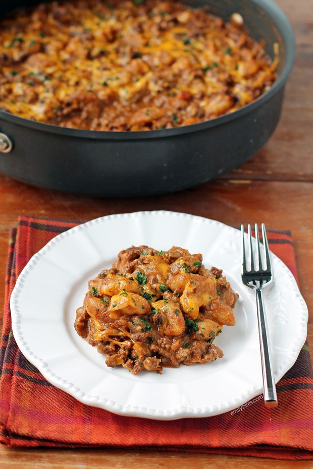 Spicy Taco Gnocchi Skillet