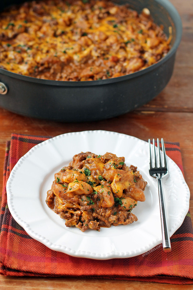 Spicy Taco Gnocchi Skillet