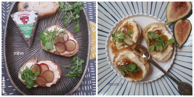 The Laughing Cow Snack Plating