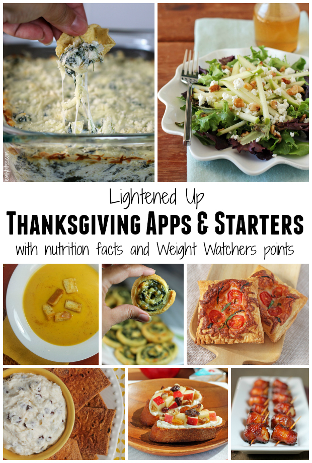 Lightened Up Thanksgiving Appetizers