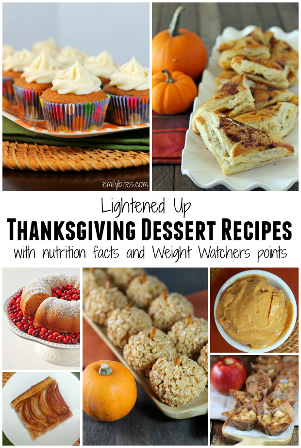 Lightened Up Thanksgiving Dessert Recipes