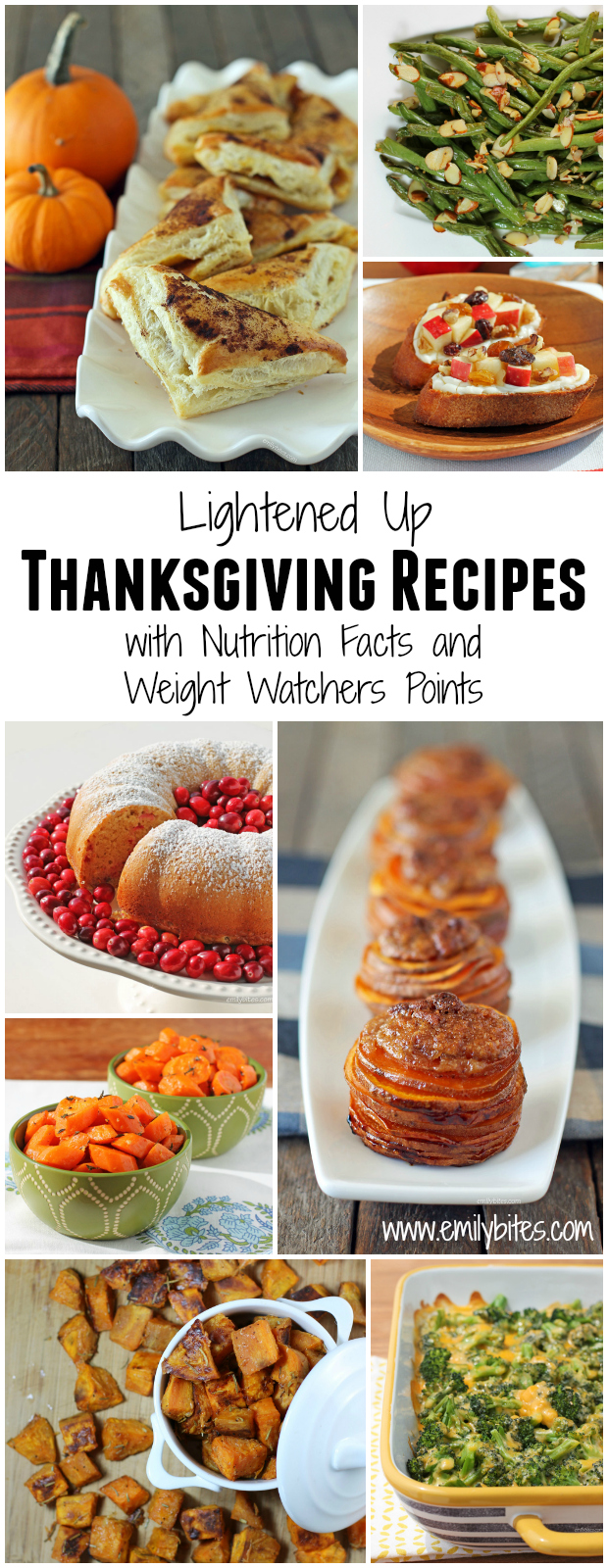 Lightened Up Thanksgiving Recipes