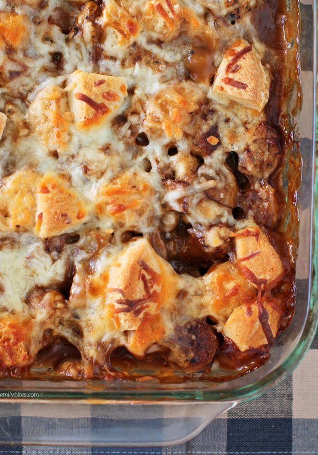 Bubble Up Swedish Meatball Casserole