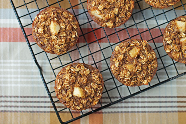 Pear Gingerbread Baked Oatmeal Singles