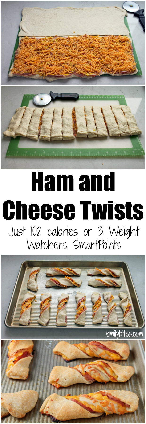 Ham and Cheese Twists