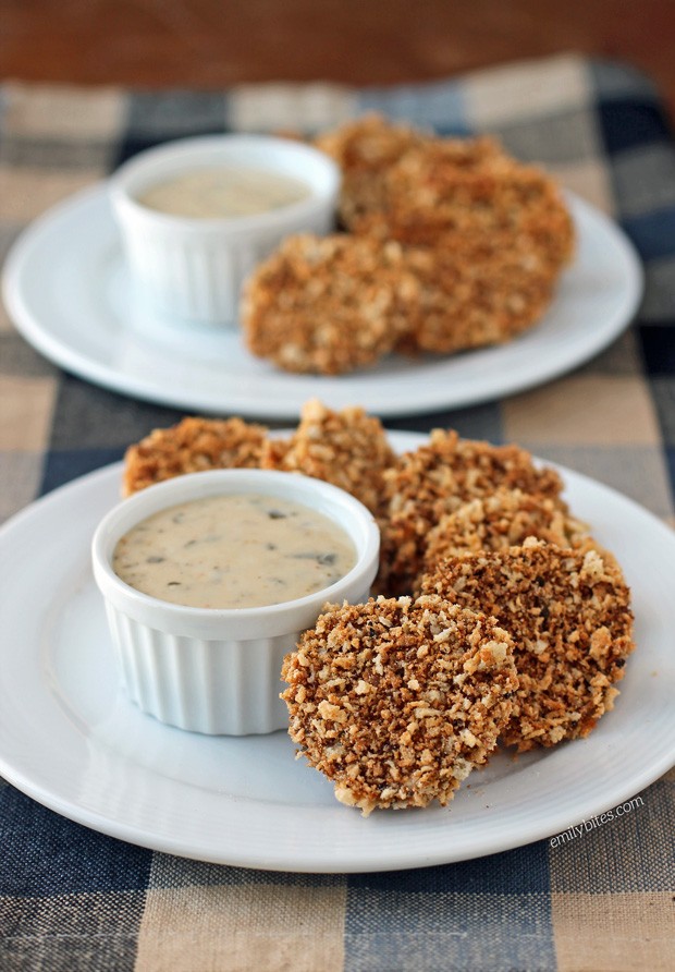 Baked Un-Fried Pickles