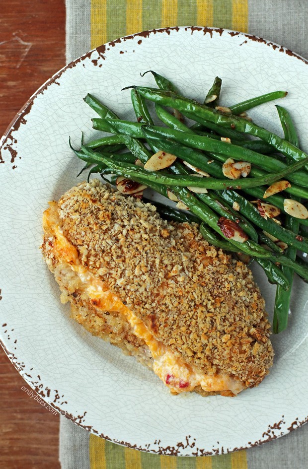 Pimento Cheese Stuffed Chicken