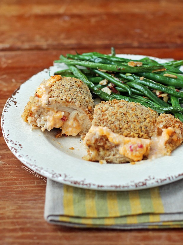 Pimento Cheese Stuffed Chicken