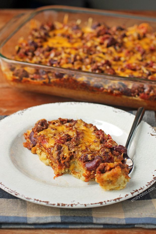 Chili Cornbread Bake