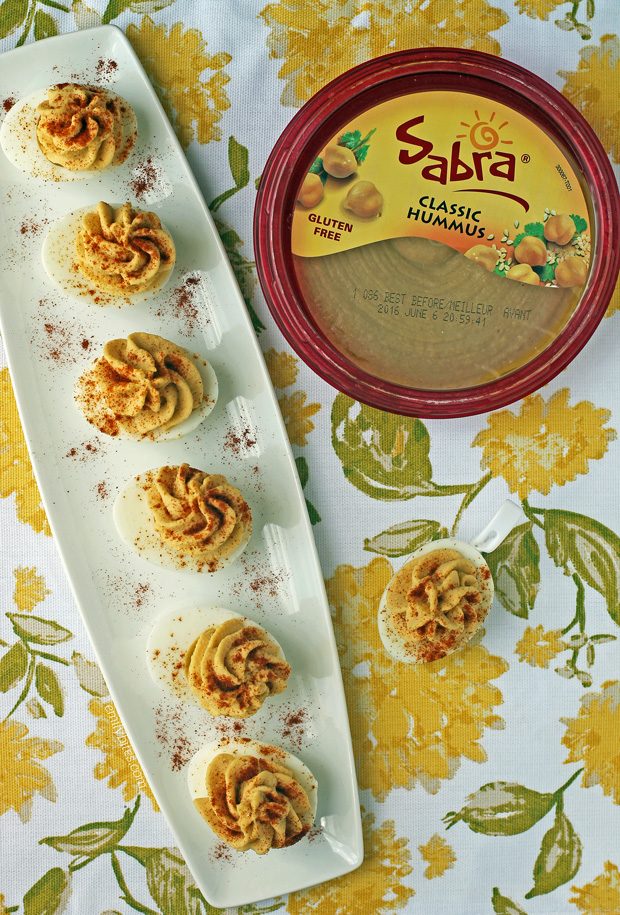 Hummus Deviled Eggs