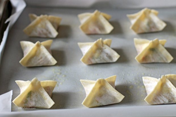 Caprese Wonton Bites