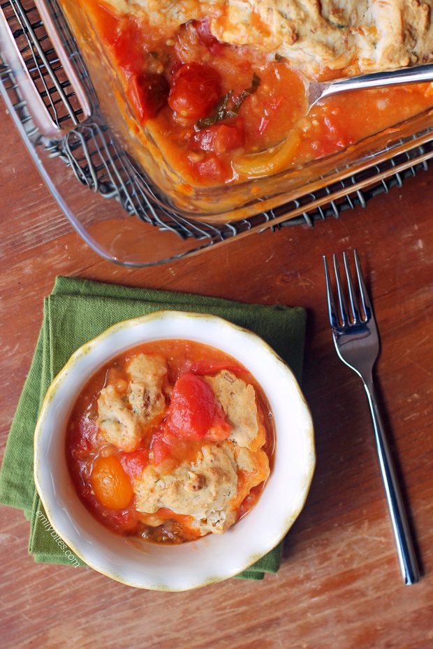 Tomato Cobbler
