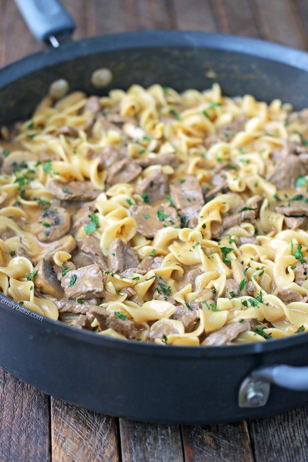 Beef Stroganoff