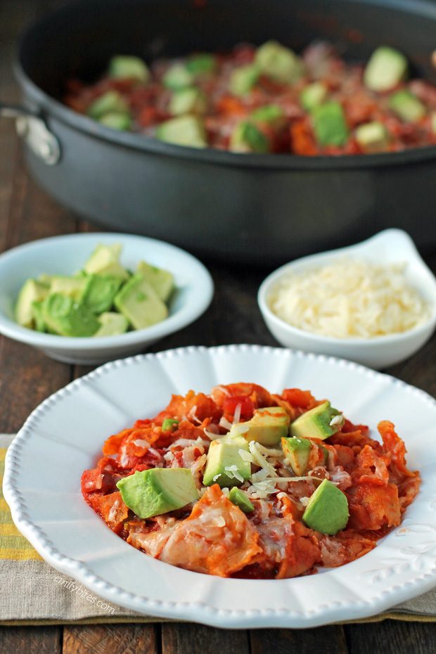 Smoked Sausage Chilaquiles