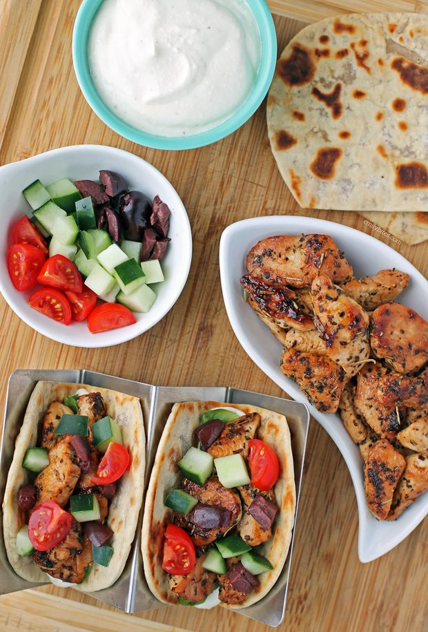 Greek Chicken Tacos