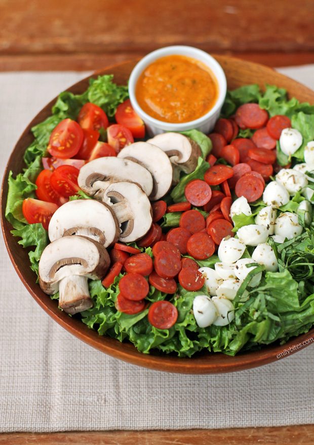 Pepperoni Pizza Salad