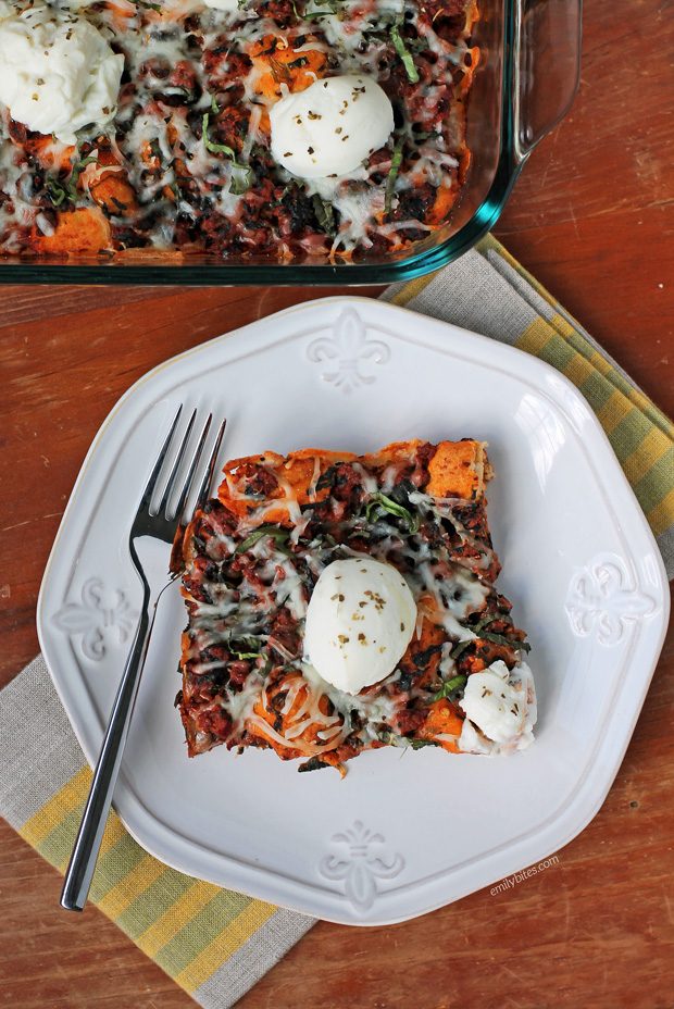 Bubble Up Lasagna Bake