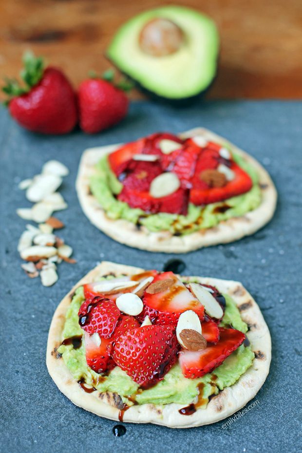 Strawberry Avocado Toast Flats