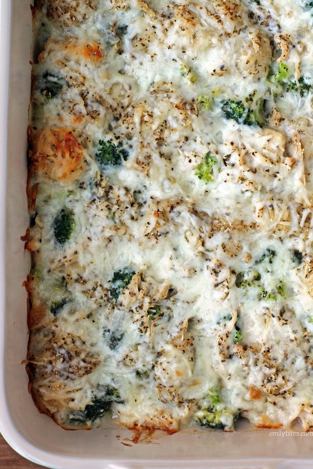 Bubble Up Chicken Alfredo Bake