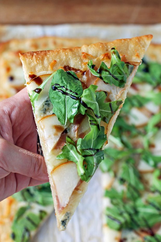 Pear Prosciutto Pizza