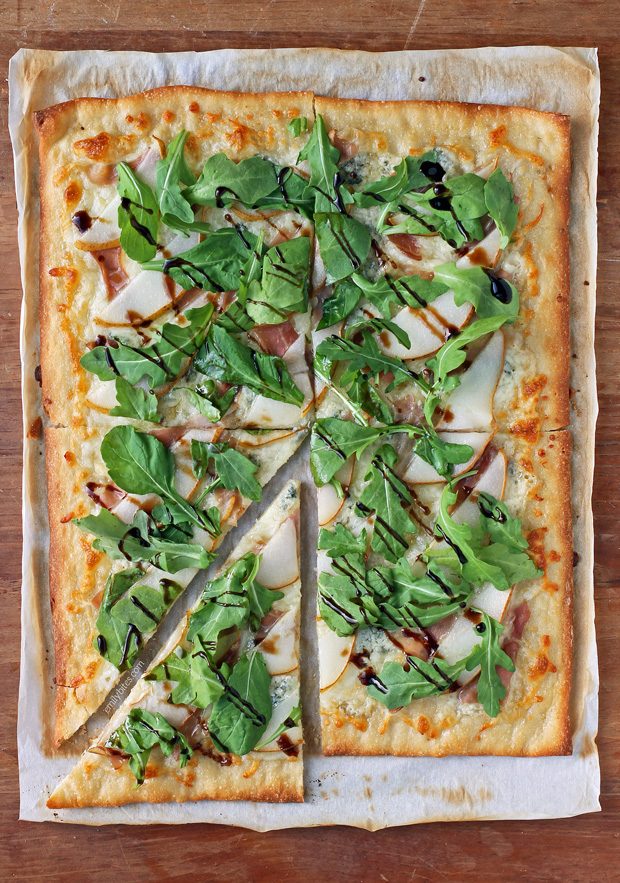 Pear Prosciutto Pizza
