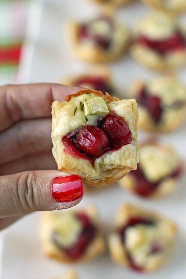 Cranberry Brie Bites