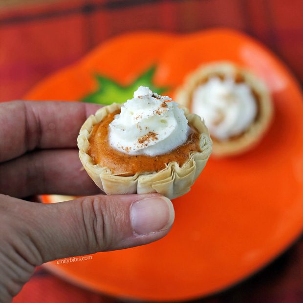 Pumpkin Pie Bites