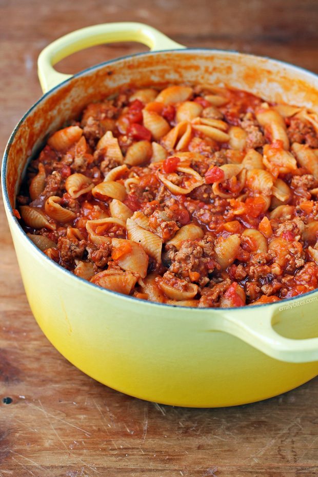 Turkey Sloppy Joe Pasta