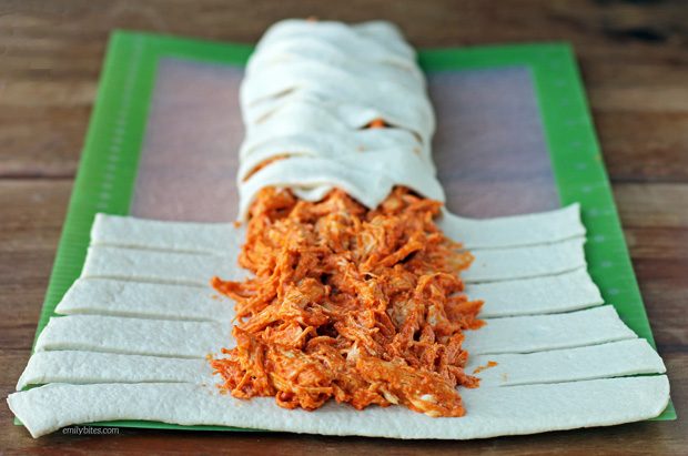 Buffalo Chicken Braid