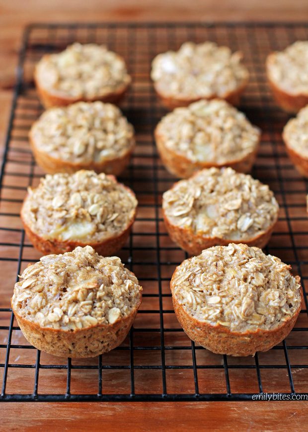 Peanut Butter Banana Baked Oatmeal Singles