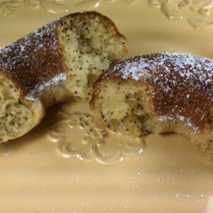 Lemon Poppy Seed Doughnuts