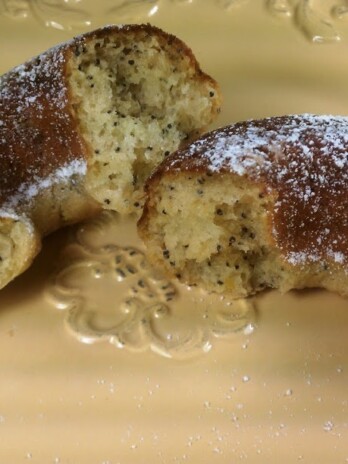 Lemon Poppy Seed Doughnuts