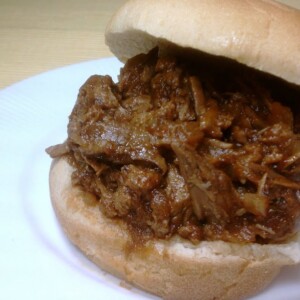 Slow Cooker Barbecue Beef Sandwich