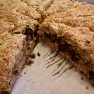 Orange Dark Chocolate Chip Scones