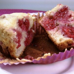 Raspberry Cream Cheese Muffins