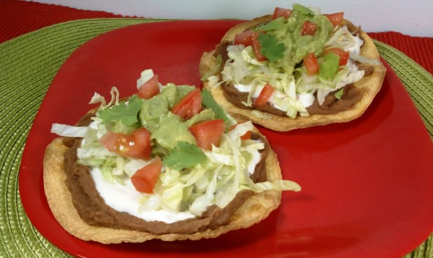 15 Minute Stacked Tostadas