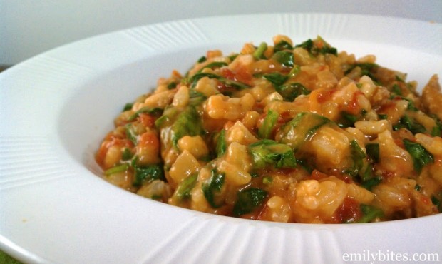 Tomato and Sausage Risotto