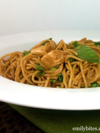 Spicy Sesame Noodles with Chicken