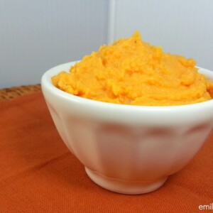 Goat Cheese Mashed Sweet Potatoes