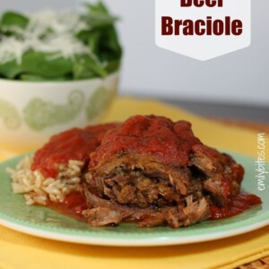 Slow Cooker Beef Braciole