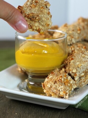 Pretzel Coated Chicken Nuggets