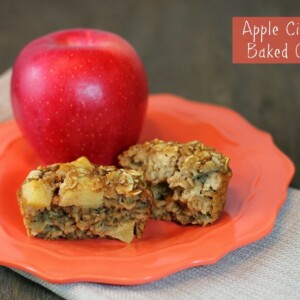 Apple Cinnamon Baked Oatmeal Singles