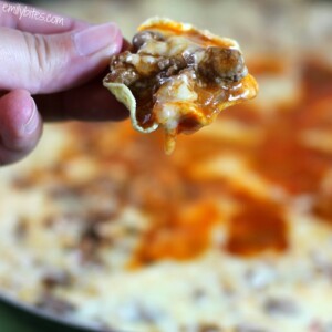 Beefy Enchilada Skillet Dip