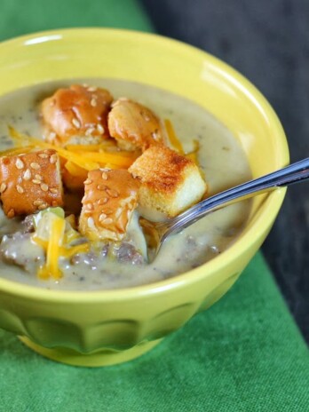 Cheeseburger Soup